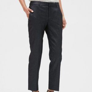 Banana Republic Factory black shimmer pants (14)